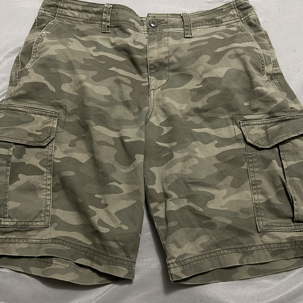 Camo Cargo Shorts